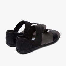 Camper Right Sandals Black - Womens Singapore PYVRVE-057